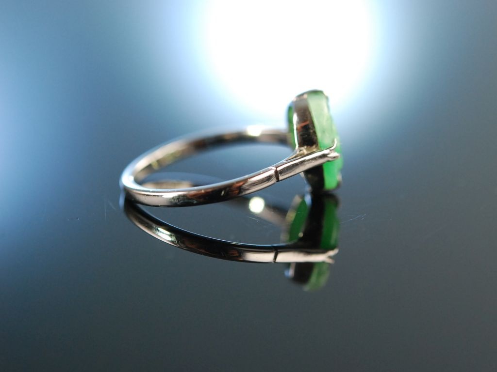 Kt Gold Jade Ring Kt Gold Jade Ring