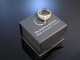 Zarte Bande! Bandring Brillant Verlobungsring Gold 585 um 1990