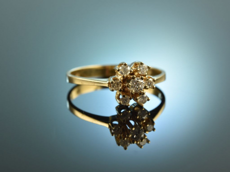 My Love! Sch&ouml;ner Verlobungs Ring Brillanten 0,25 ct Gold 585
