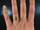 Edles Gr&uuml;n! Eleganter klassischer Peridot Diamant Ring Gold 585