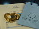 Around 1970! Solid long vintage Venetian necklace silver 835 gold plated