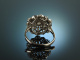 Very elegant! Besonders sch&ouml;ner Diamant Ring 1,05 ct Wei&szlig; Gold 750