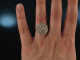 Very elegant! Besonders sch&ouml;ner Diamant Ring 1,05 ct Wei&szlig; Gold 750