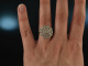 Very elegant! Besonders sch&ouml;ner Diamant Ring 1,05 ct Wei&szlig; Gold 750