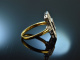 Edler Klassiker! Eleganter Ring mit Diamanten 0,45 ct Gold 750