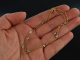 Diamond Necklace! Sch&ouml;ne Brillant Kette 0,4 ct Gelbgold und Wei&szlig; Gold 750