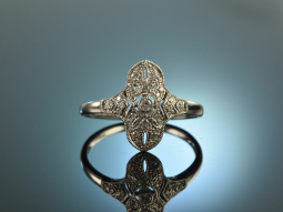 Zeitlos sch&ouml;n! Eleganter Diamant Ring 0,15 ct...
