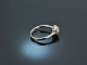 Edles Funkeln! Schöner Diamant Verlobungs Ring 0,4 ct Weiß Gold 750