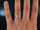 M&uuml;nchen um 1900! Sch&ouml;ner Jugendstil Ring Diamanten 0,2 ct Gold 585