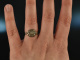 Porto um 1930! Seltener historischer Diamant Ring Gold 750 Silber