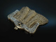 Vienna around 1890! Rare traditional costumes Dirndl silver purse as Charivari pendant