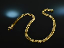 Around 1980! Chic heavy vintage statement tank necklace...
