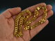 Around 1980! Chic heavy vintage statement tank necklace silver gold plated