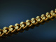 Around 1970! Chic classic tank bracelet company Binder silver gold plated