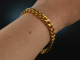 Around 1970! Chic classic tank bracelet company Binder silver gold plated