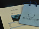 Sky Blue! Aparte drop earrings Blue zirconium turquoise silver 925 rose gold plated