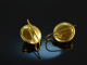 Around 1930! Charming traditional costumes Dirndl earrings silver gold plated