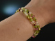 Spring Colors! Fancy Armband Peridot Granat Rosenquarz Cherryquarz Silber 925 vergoldet