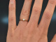 Around 1970! Classic Brilliant Engagement Ring 0,15 ct White Gold 585