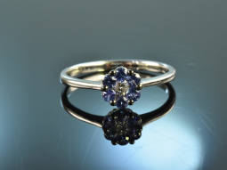 My Lovely! Charming engagement ring Tanzanite brilliant...