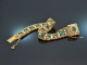 Porto um 1950! Wundervolles seltenes Armband Gold 800 Gr&uuml;nachat und Perlen