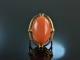Holland um 1955! Fantastischer Vintage Lachs Korallen Ring Gold 585