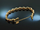 Around 1995! Beautiful bohemian garnet bracelet silver 925 gold plated