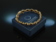 Around 1995! Beautiful bohemian garnet bracelet silver 925 gold plated