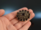 Around 1995! Wonderful bohemian garnet brooch so-called Norm Gold