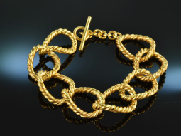 Ulm around 1965! Beautiful vintage links bracelet cord...