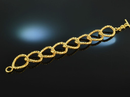 Ulm around 1965! Beautiful vintage links bracelet cord...
