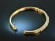 Munich around 1995! Finest am bracelet diamonds ca. 1 ct gold 750