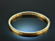 Munich around 1995! Finest am bracelet diamonds ca. 1 ct gold 750