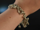 London 1979! Klassisches Bettelarmband Silber 925 mit 13 Charms