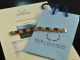 Around 1930! Strict Bauhaus amber bracelet silver 835 gold plated