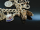 Birmingham 1960! Schweres Vintage Bettelarmband 25 Charms Silber 925