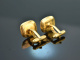 Around 1965! Beautiful vintage costume cufflinks silver 835 gold plated