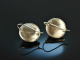 Around 1960! Pretty decorated costumes Dirndl earrings silver 835