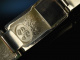 K&ouml;ln um 1965! Schickes Space Age Vintage Armband Silber 925