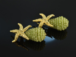 Summer Breeze! Wundervolle Peridot Tropfen Seestern...