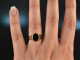 1975! Beautiful classic ladies signet ring onyx gold 585
