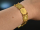 Around 1935! Beautiful traditional costumes Dirndl bracelet historical coins silver gold plated
