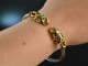 Around 1990! Chic Vintage Octopus Bangle Silver 925 gold plated