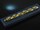 Around 1962! Chic Sixties Statement bracelet silver 925 gold plated