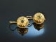 M&uuml;nchen um 1900! H&uuml;bsche Trachten Ohrringe gr&uuml;ne Glassteine Silber vergoldet