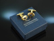 Around 1995! Finest cufflinks sapphire cabochons gold 750 signed