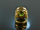 Bremen um 1970! Exquisiter gro&szlig;er Peridot Ring Gold 750