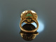 Hamburg um 1995! Exquisiter traumhafter Smaragd Brillant Ring Gold 750