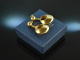 Around 1965! Chic big vintage sixties earrings silver gold plated