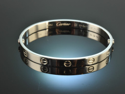 Love! Cartier Armreif 950 Platin mit Zertifikat und...